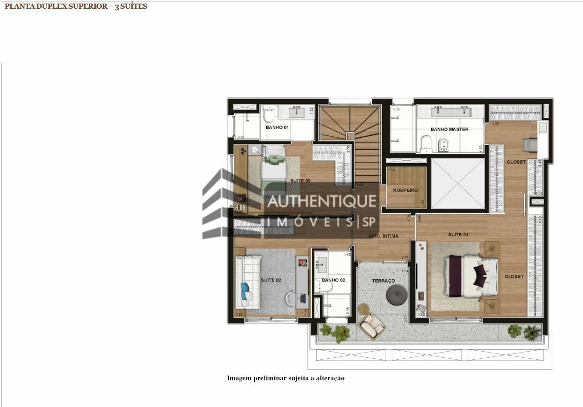 Apartamento à venda com 3 quartos, 147m² - Foto 28