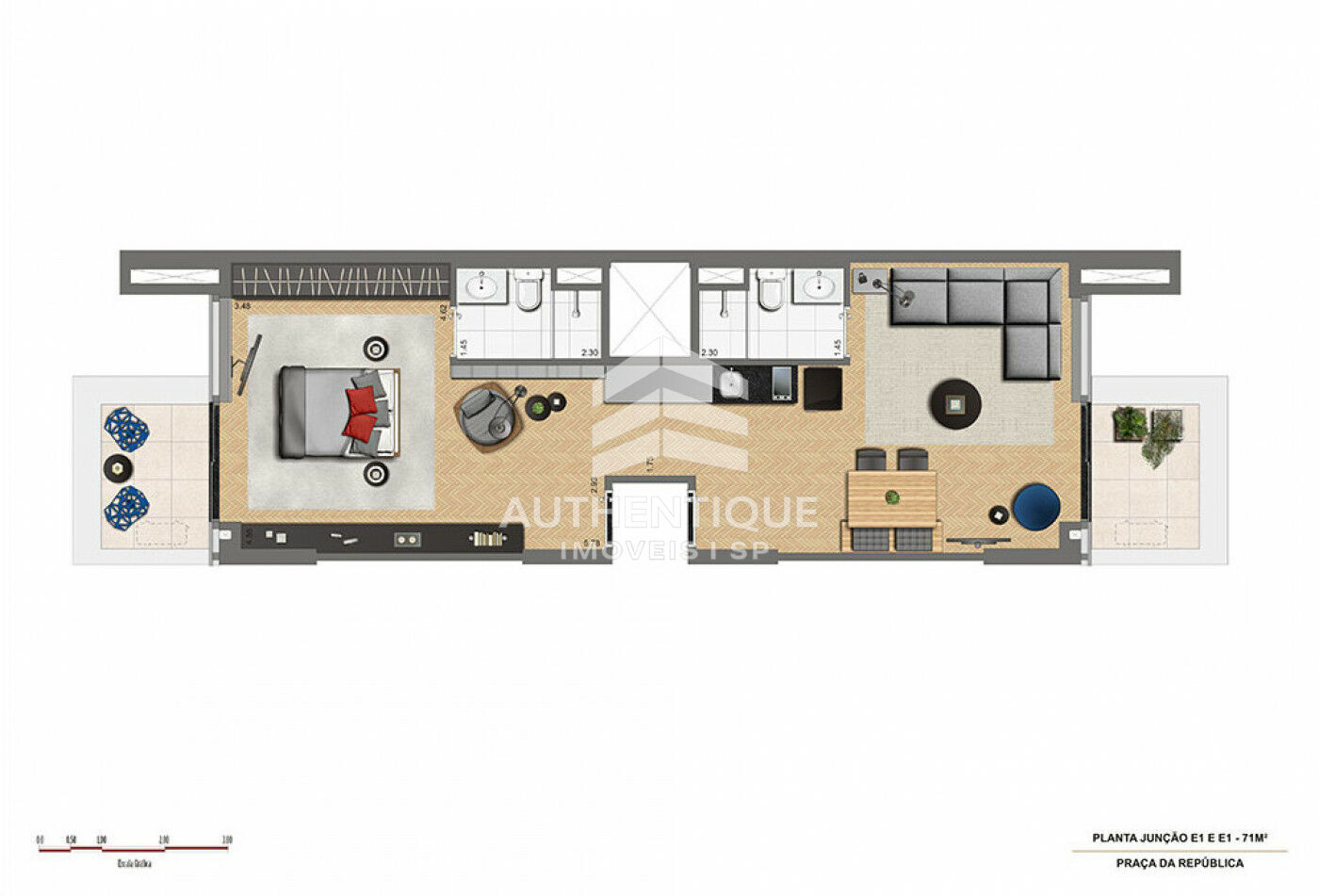 Apartamento, 2 quartos, 46 m² - Foto 32