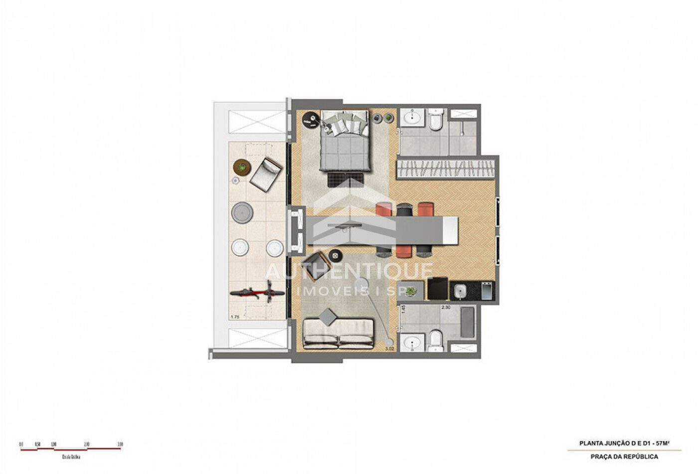 Apartamento, 2 quartos, 46 m² - Foto 31