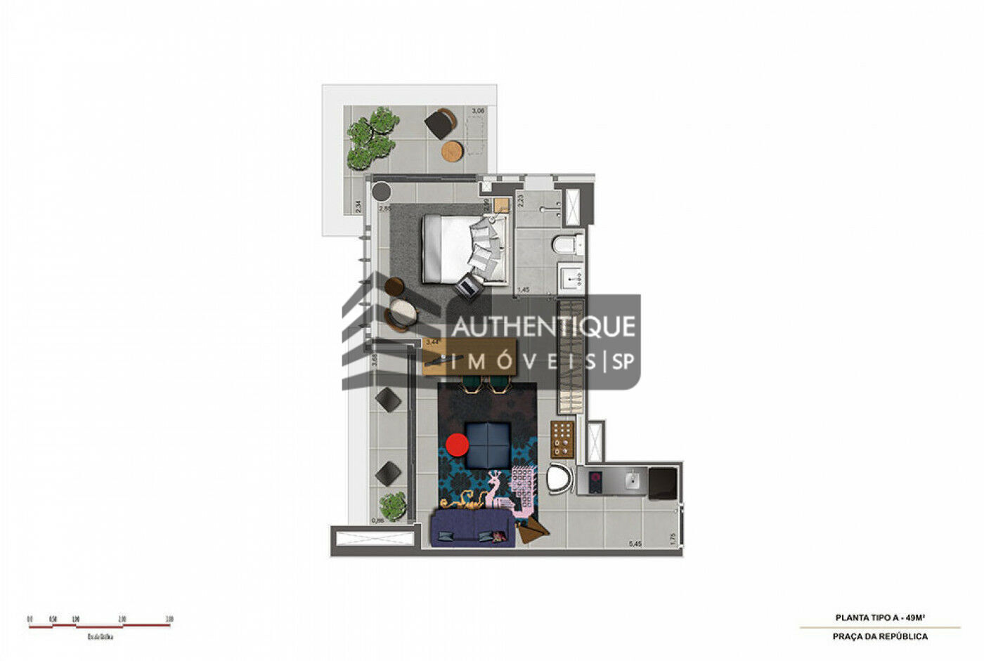 Apartamento, 2 quartos, 46 m² - Foto 29