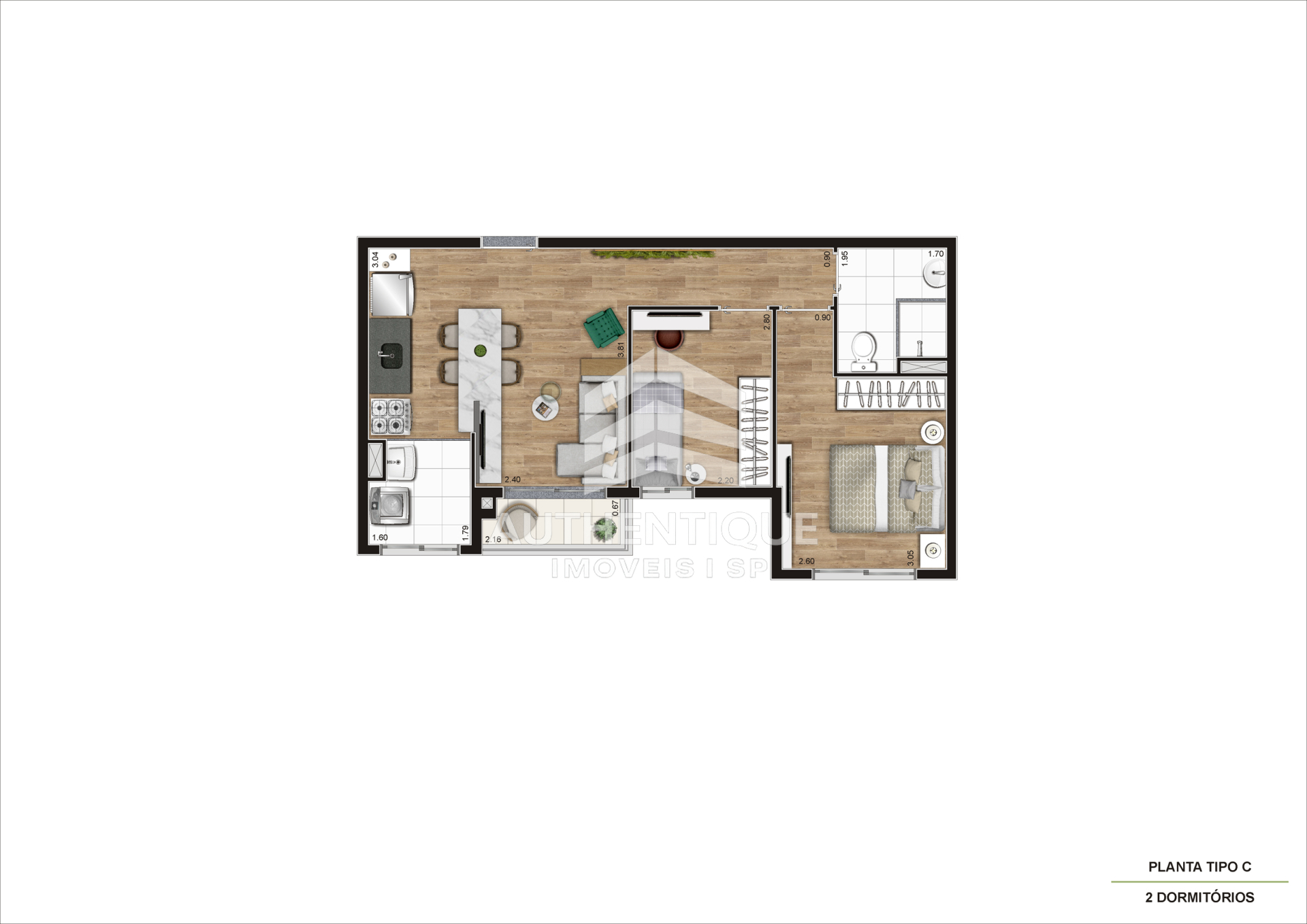 Apartamento, 2 quartos, 47 m² - Foto 30