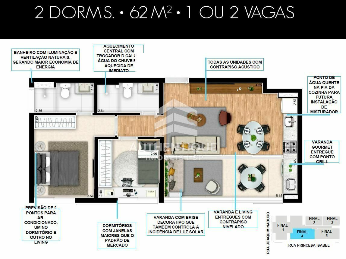 Apartamento, 1 quarto, 38 m² - Foto 17