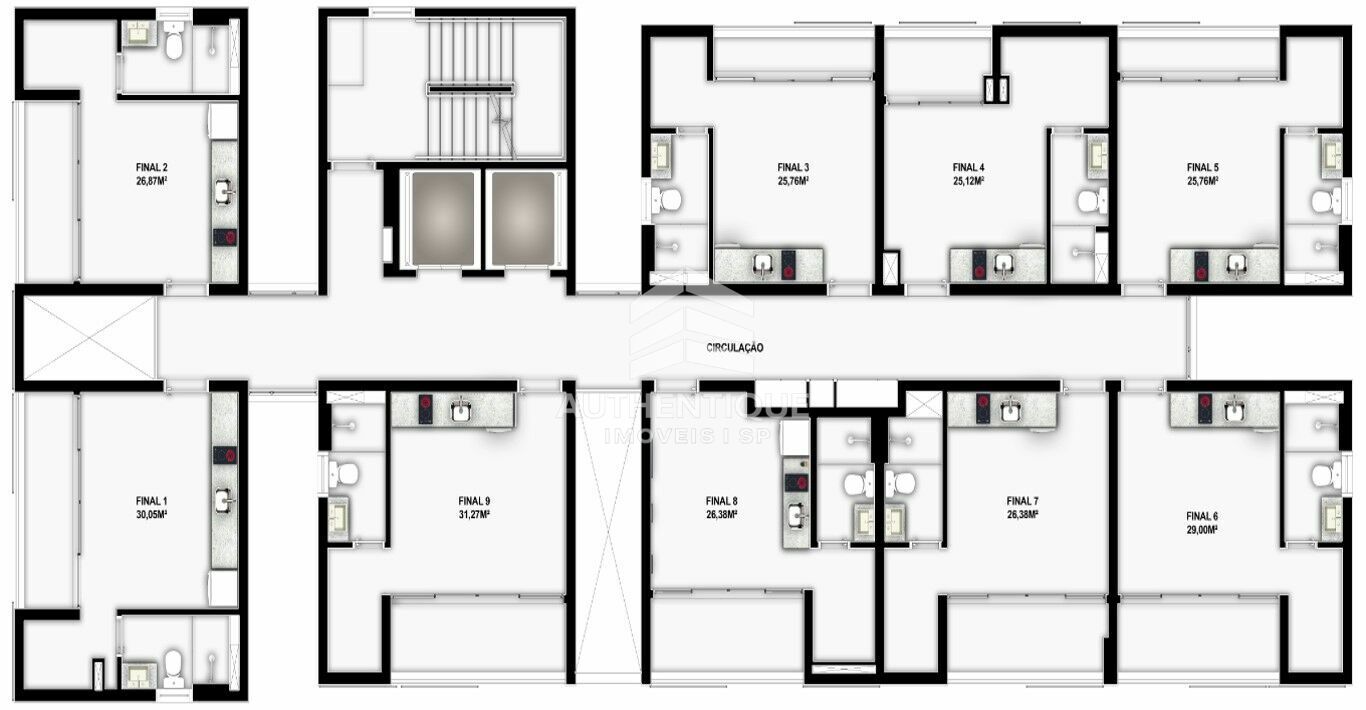 Apartamento, 1 quarto, 38 m² - Foto 19