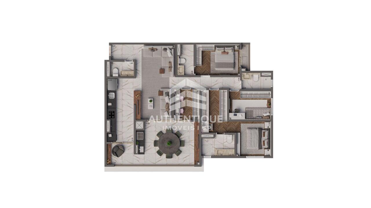 Apartamento, 3 quartos, 125 m² - Foto 19