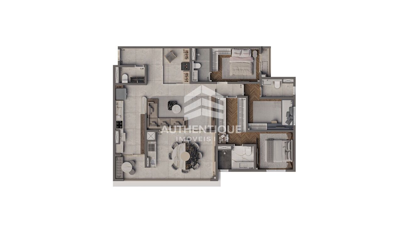Apartamento, 3 quartos, 125 m² - Foto 20