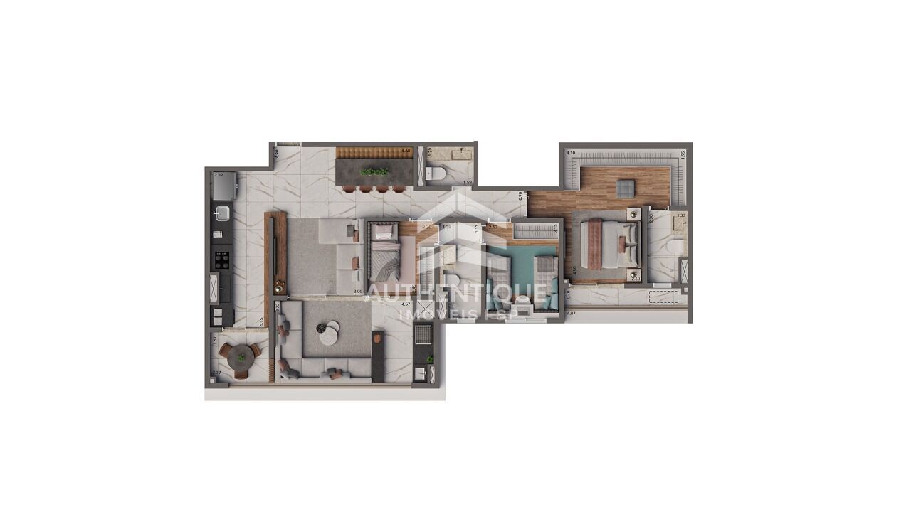 Apartamento, 3 quartos, 125 m² - Foto 21