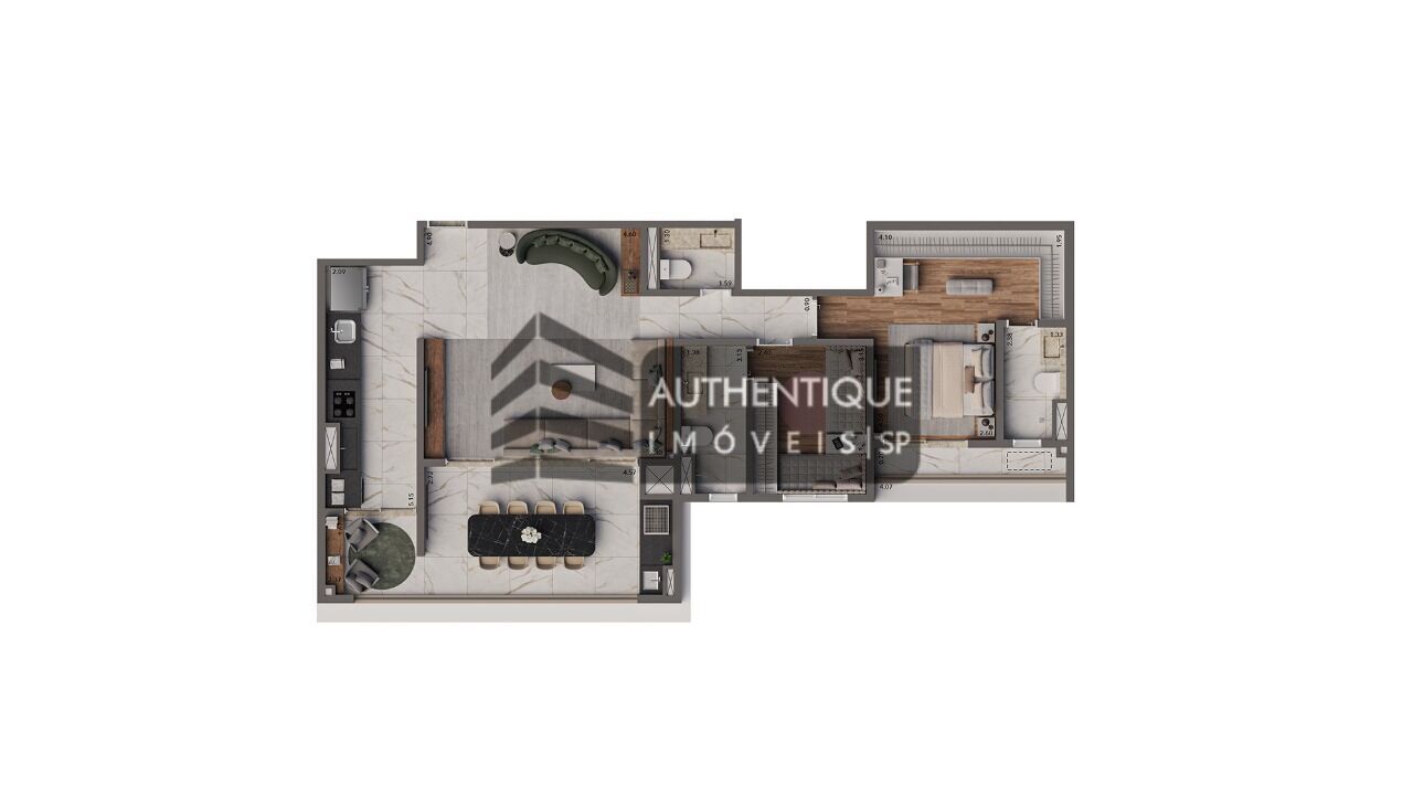 Apartamento à venda com 3 quartos, 125m² - Foto 22