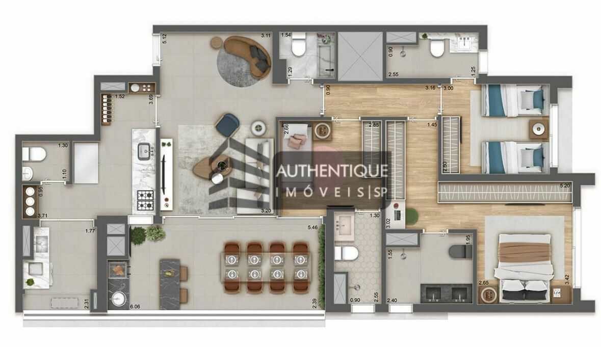 Apartamento à venda com 1 quarto, 24m² - Foto 23