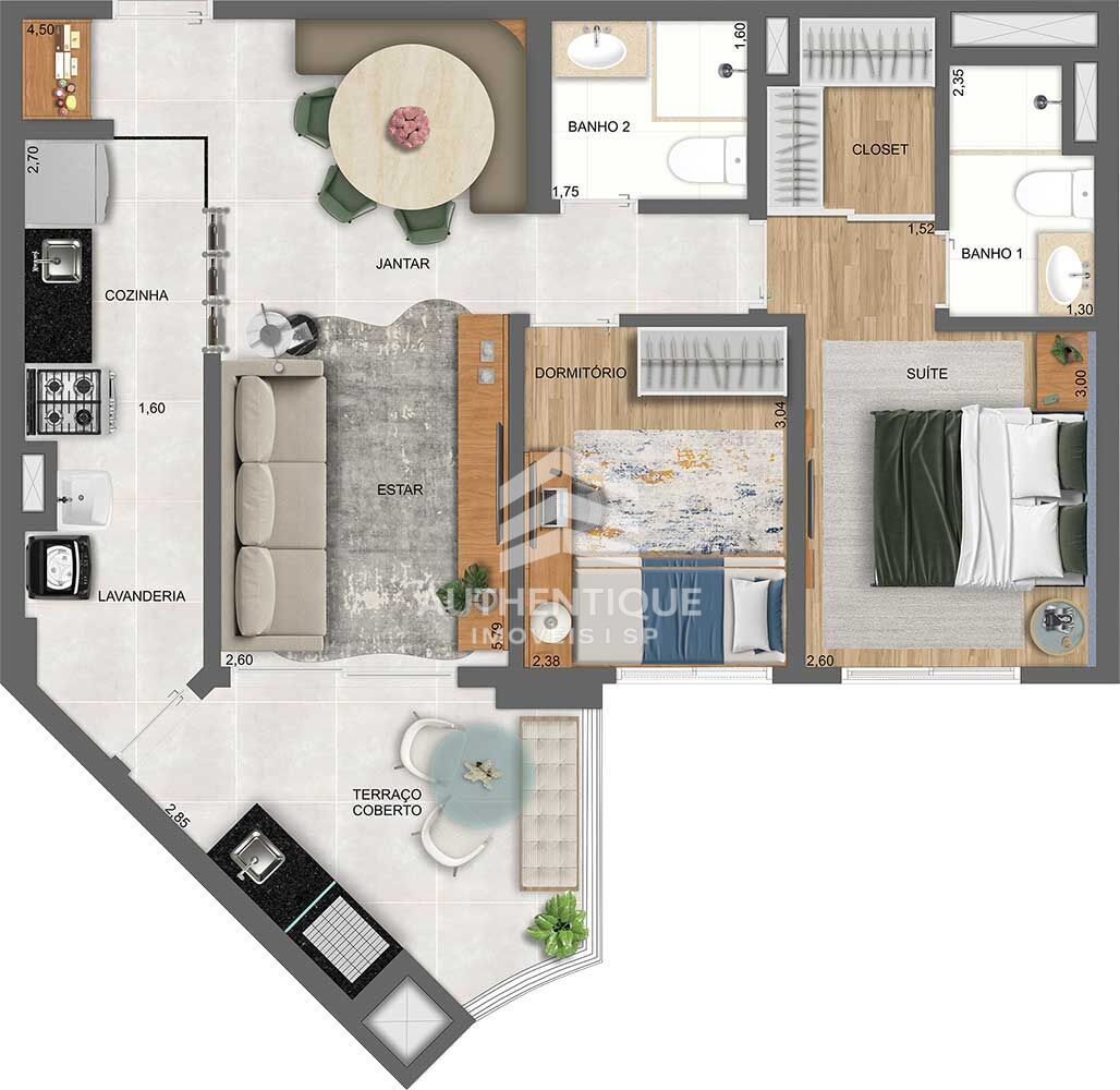 Apartamento, 4 quartos, 106 m² - Foto 40