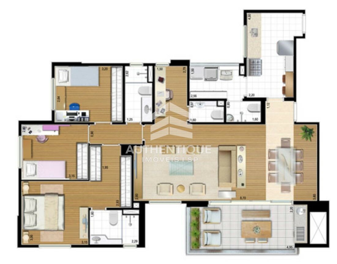 Apartamento, 3 quartos, 123 m² - Foto 30
