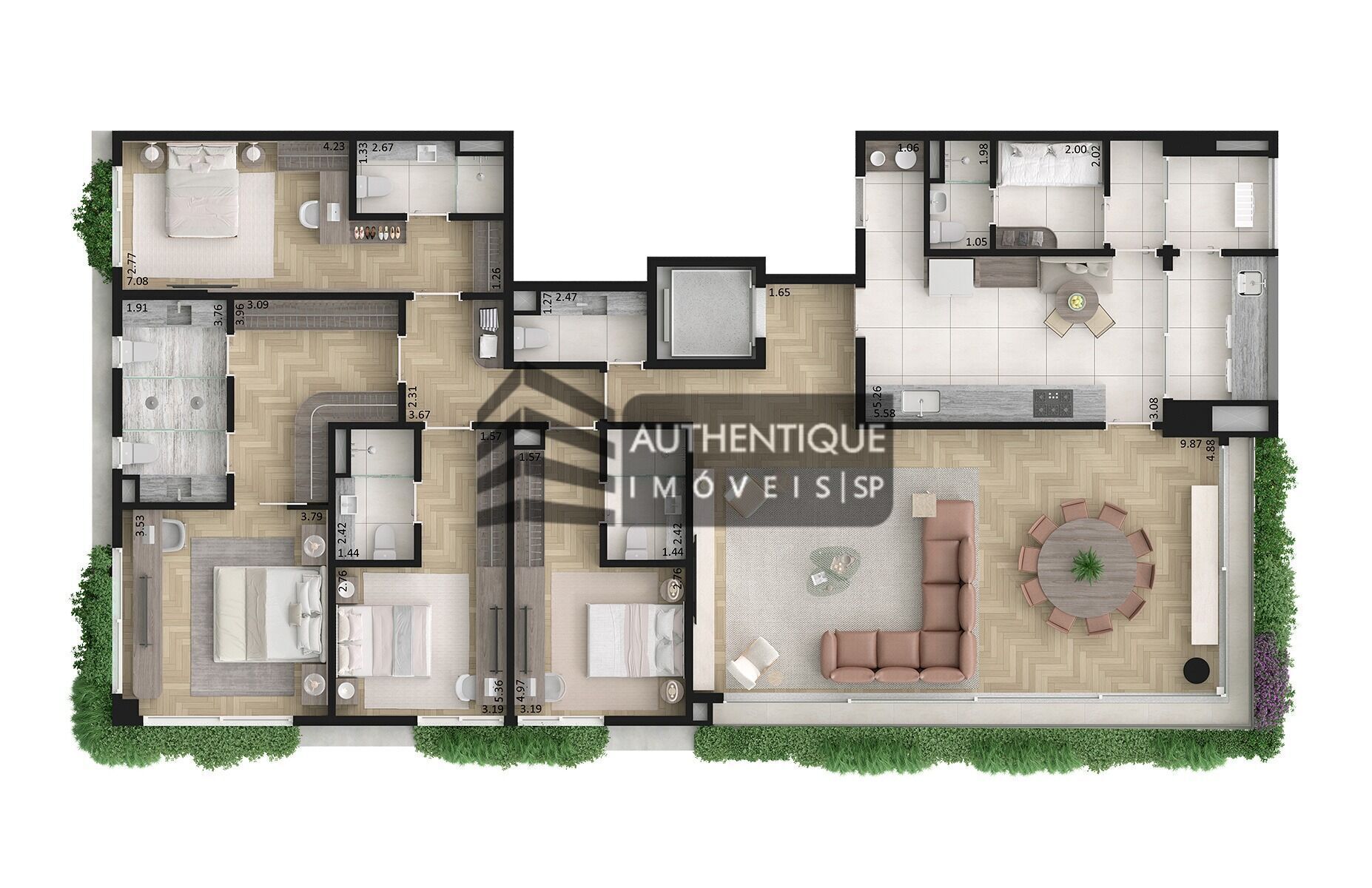 Cobertura à venda com 4 quartos, 453m² - Foto 20