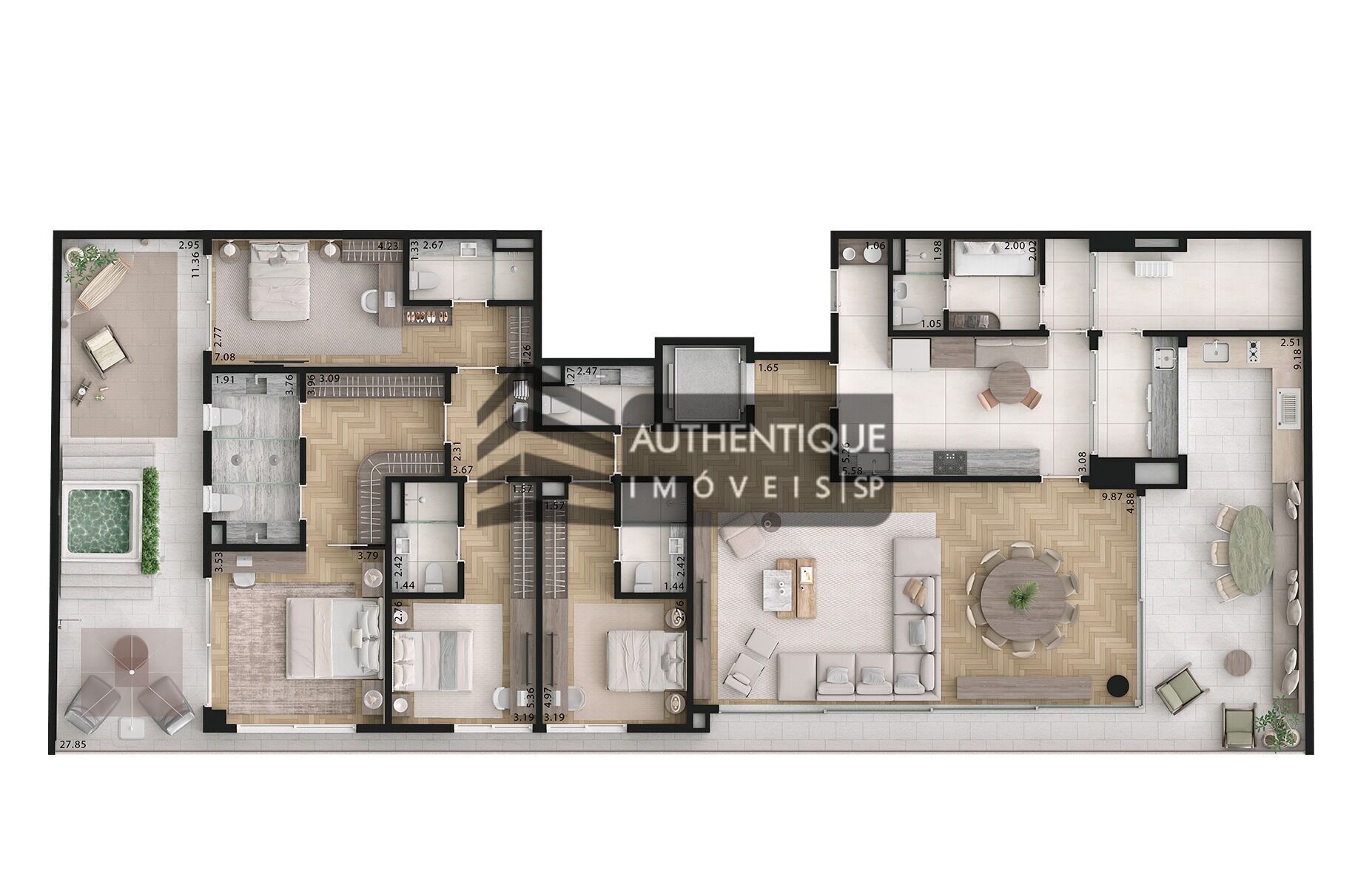 Cobertura à venda com 4 quartos, 453m² - Foto 22