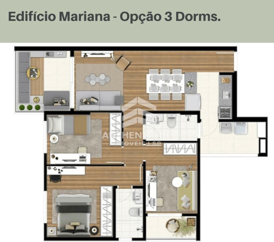 Apartamento, 3 quartos, 82 m² - Foto 50
