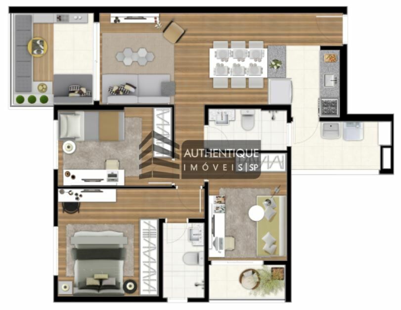 Apartamento à venda com 3 quartos, 82m² - Foto 49