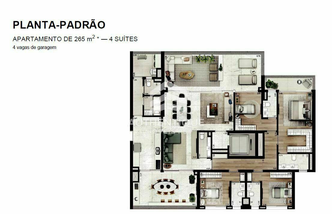 Apartamento, 4 quartos, 260 m² - Foto 49