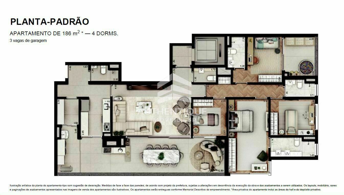 Apartamento, 4 quartos, 260 m² - Foto 48