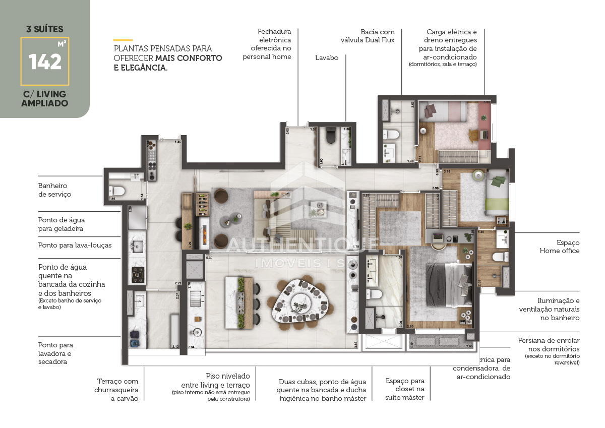 Apartamento, 4 quartos, 142 m² - Foto 20