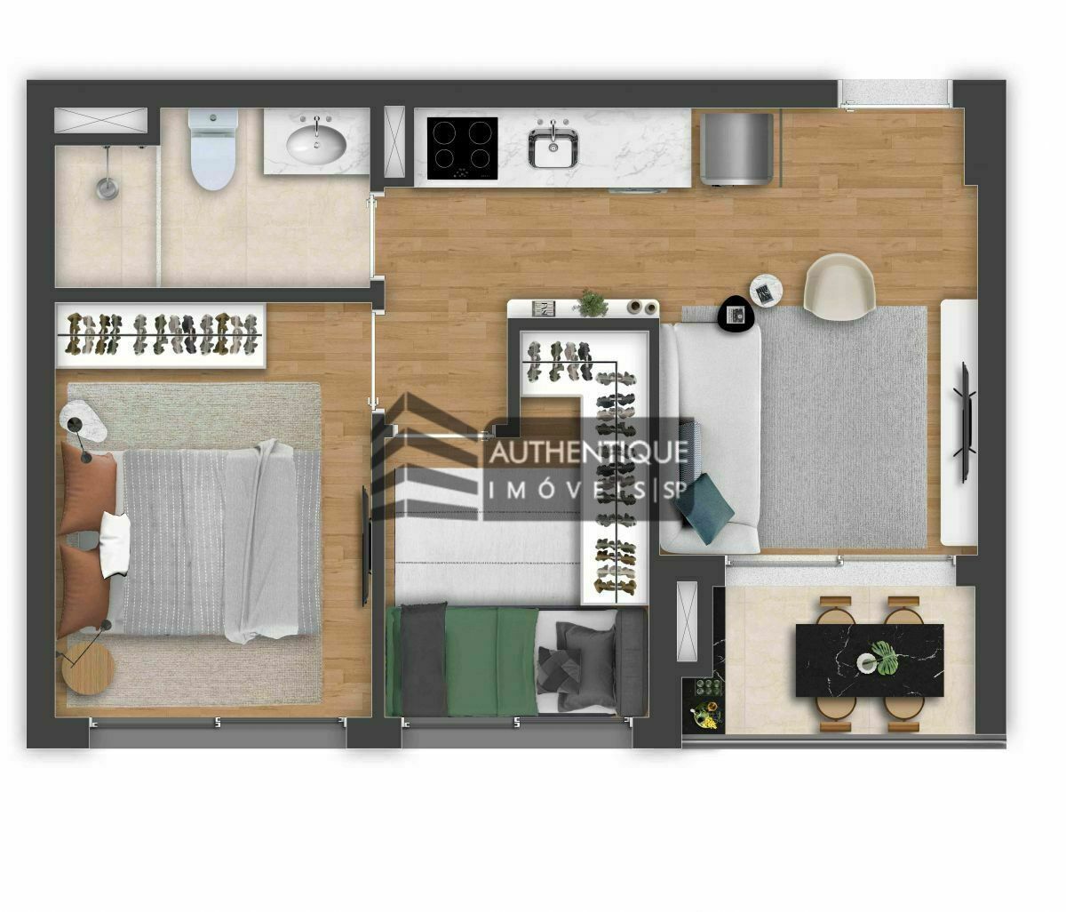 Apartamento à venda com 2 quartos, 29m² - Foto 38