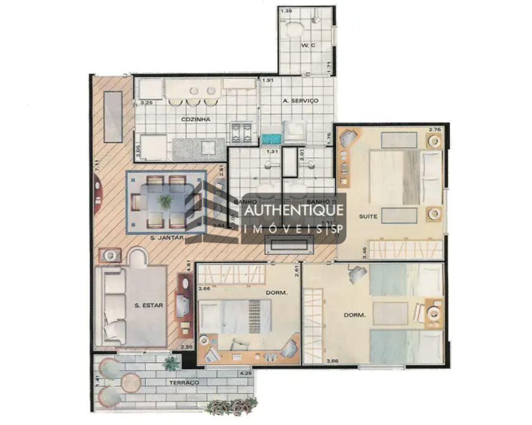 Apartamento à venda com 3 quartos, 78m² - Foto 12