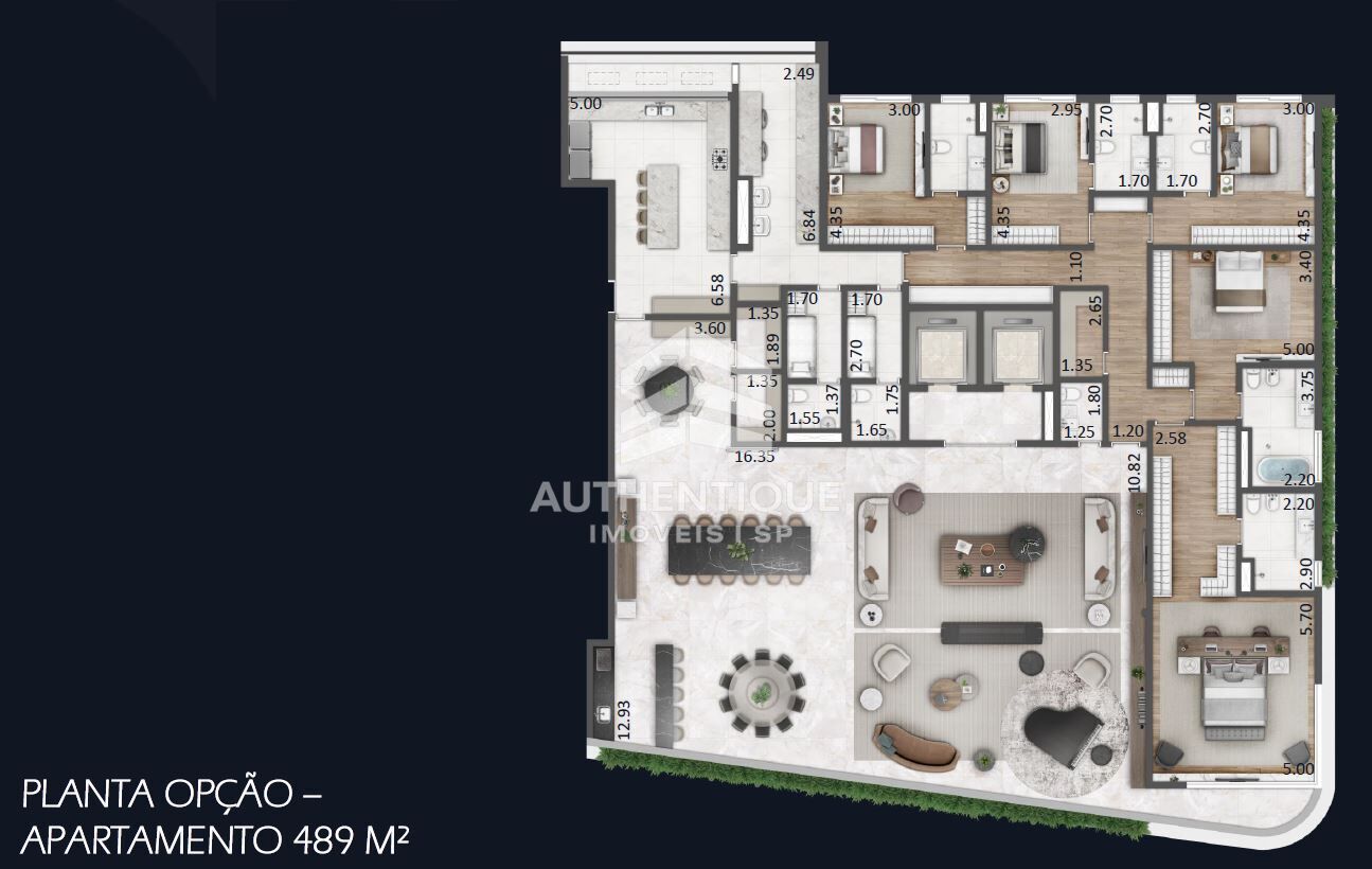 Apartamento, 5 quartos, 493 m² - Foto 37