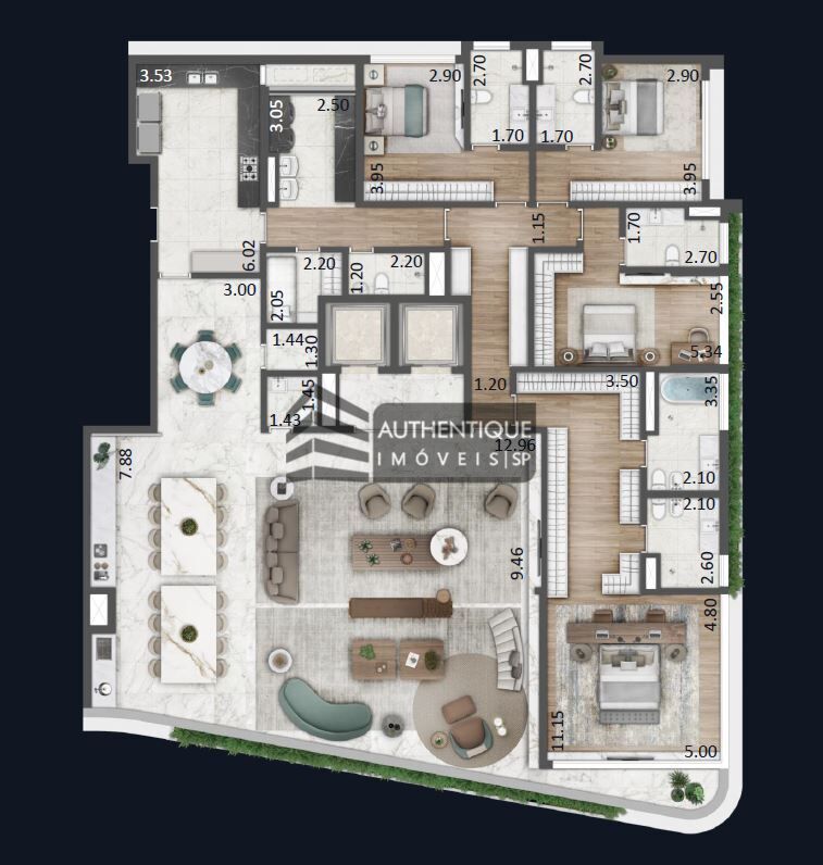 Apartamento à venda com 5 quartos, 493m² - Foto 36