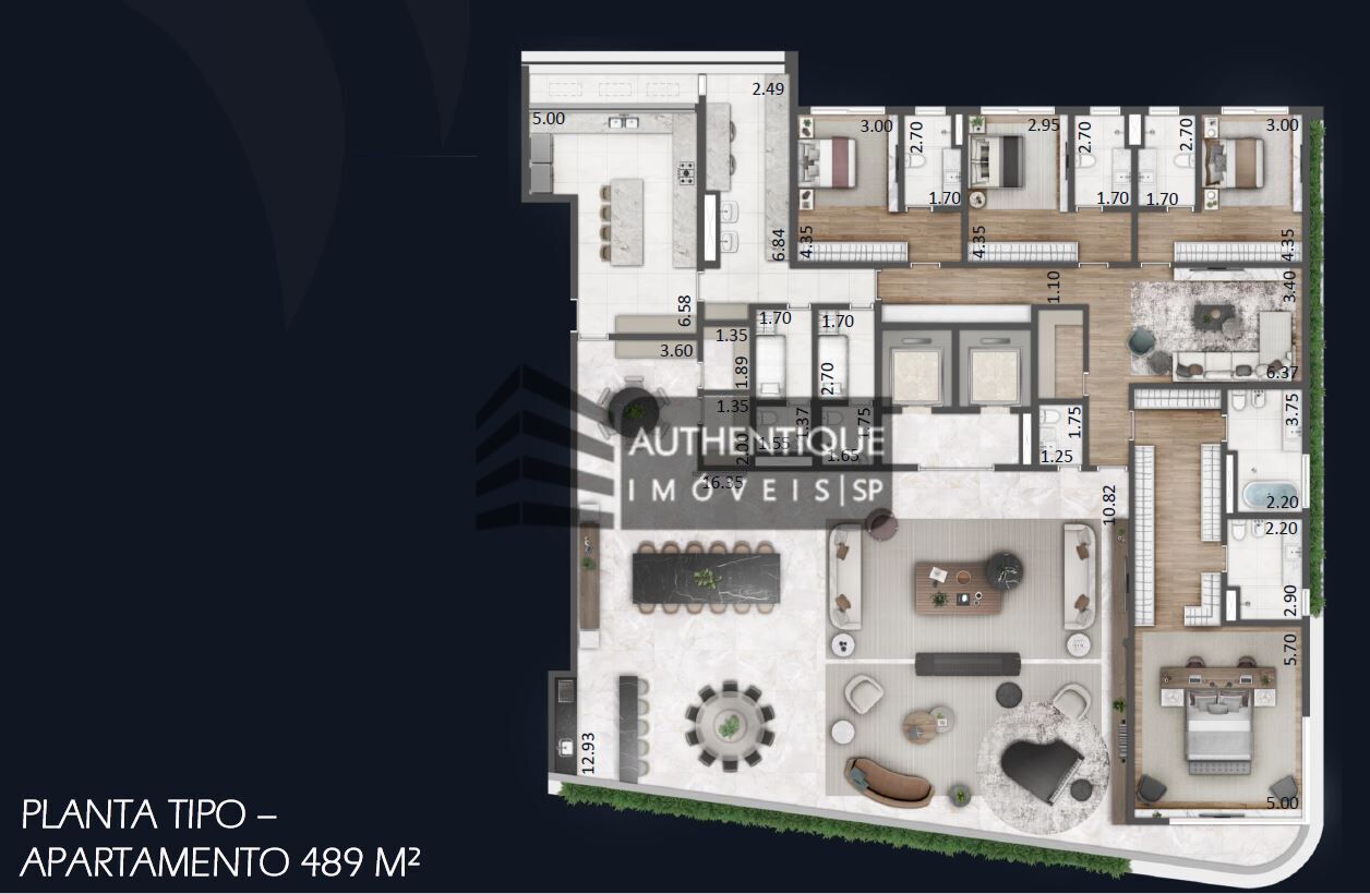 Apartamento à venda com 5 quartos, 493m² - Foto 38