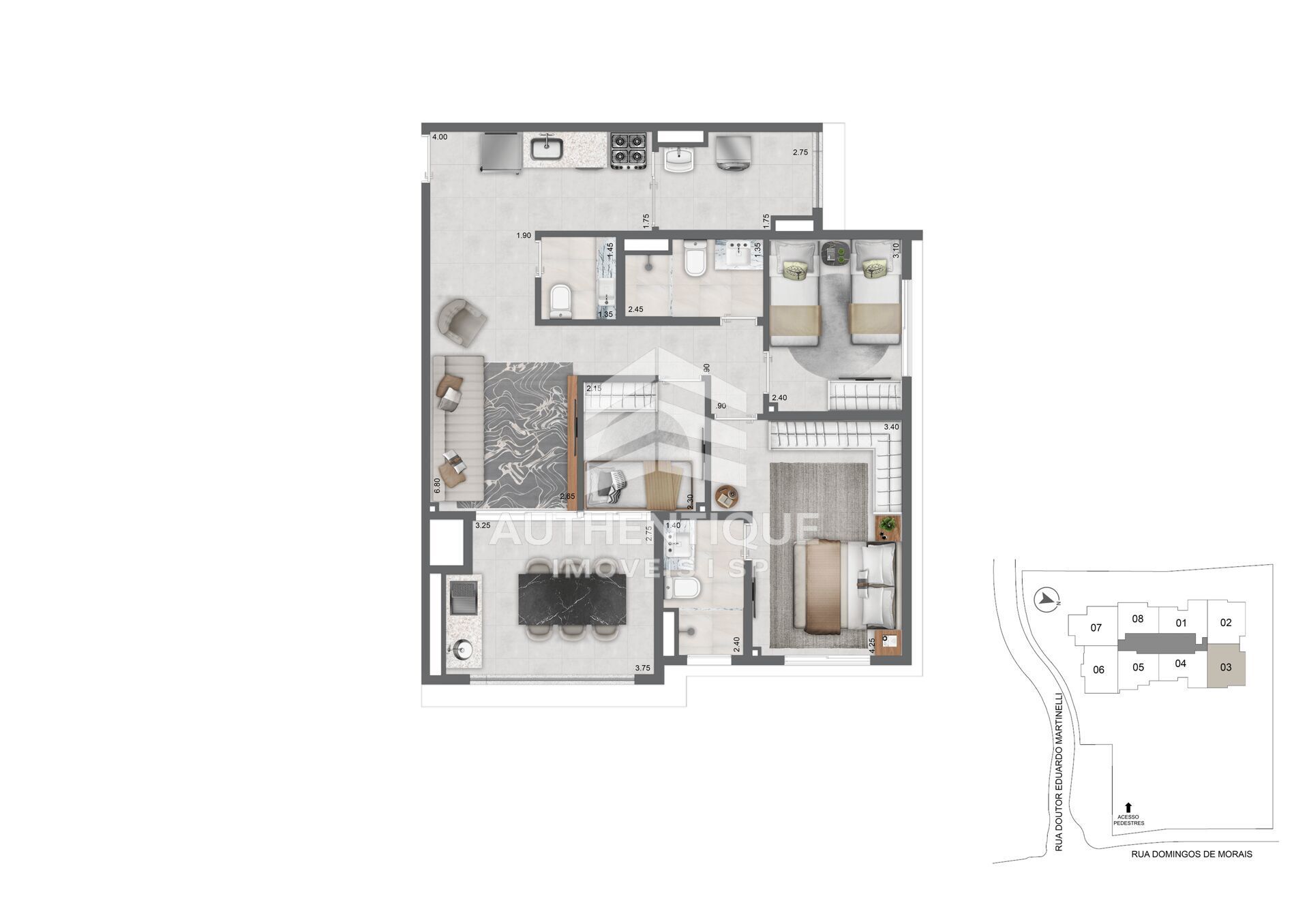 Apartamento, 2 quartos, 78 m² - Foto 19