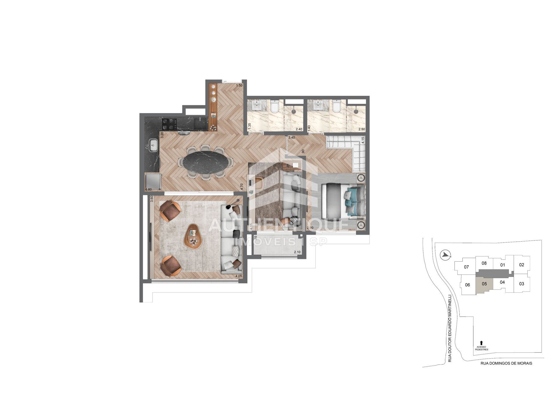 Apartamento, 2 quartos, 78 m² - Foto 13