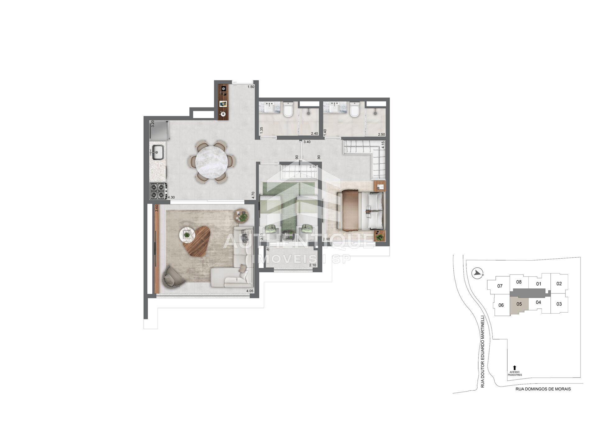 Apartamento, 2 quartos, 78 m² - Foto 17
