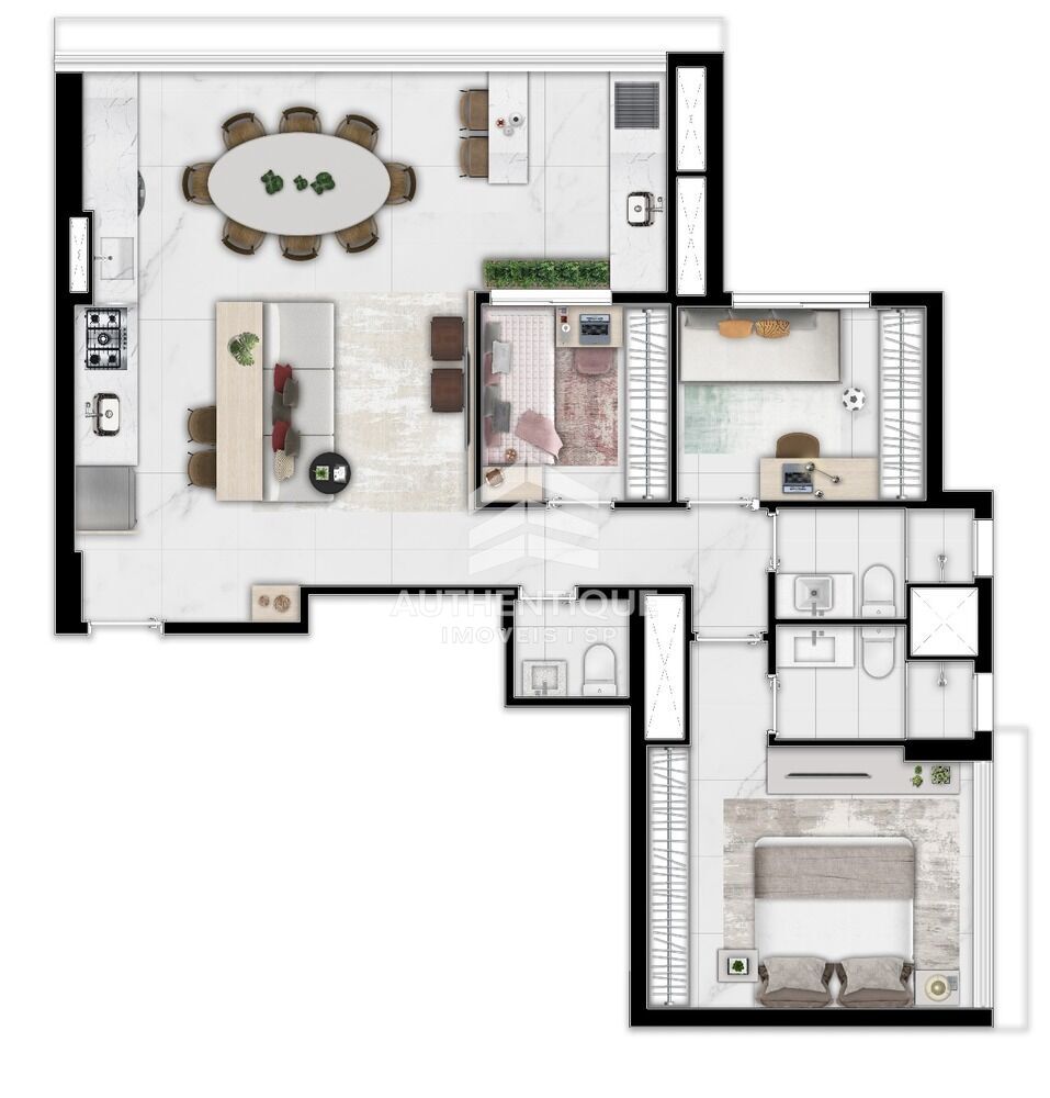 Apartamento, 3 quartos, 80 m² - Foto 21