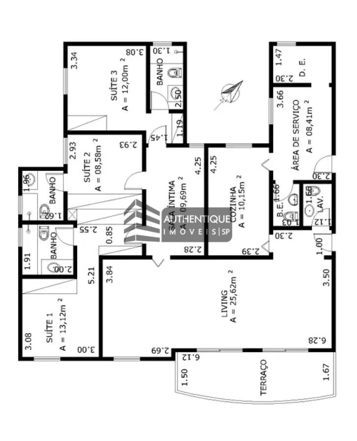 Apartamento à venda com 3 quartos, 153m² - Foto 24