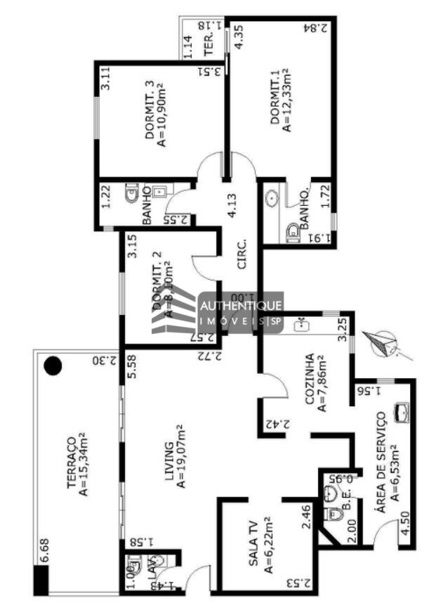 Apartamento à venda com 4 quartos, 120m² - Foto 48