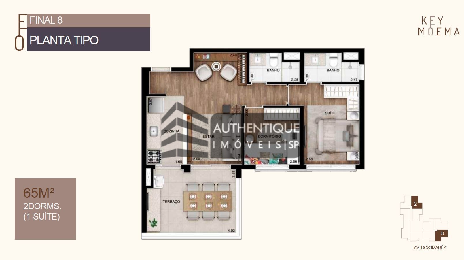 Apartamento à venda com 2 quartos, 64m² - Foto 14