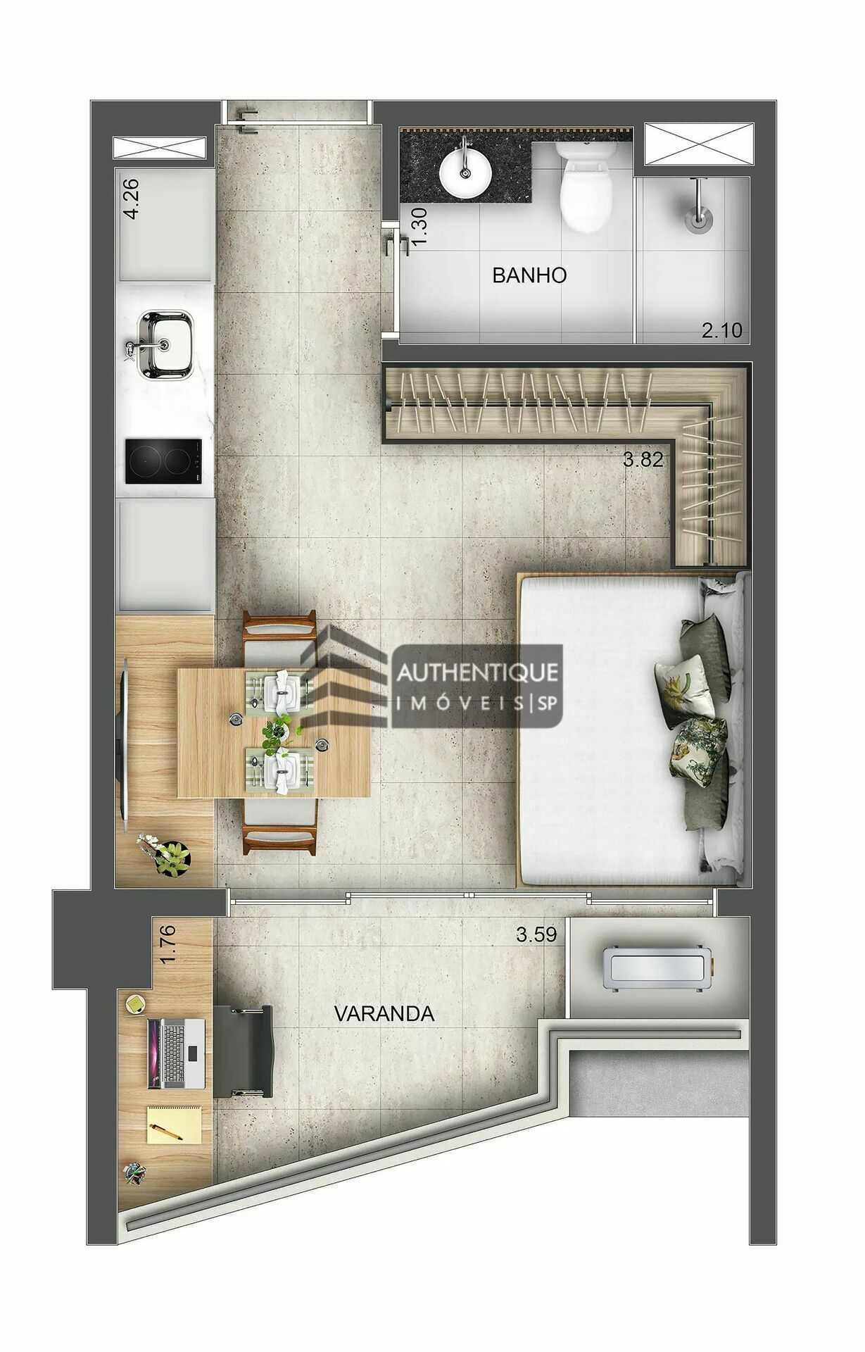 Apartamento à venda com 2 quartos, 54m² - Foto 27