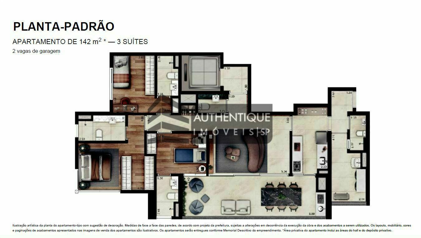 Apartamento à venda com 4 quartos, 218m² - Foto 47