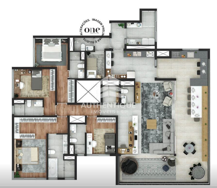 Apartamento, 4 quartos, 230 m² - Foto 29