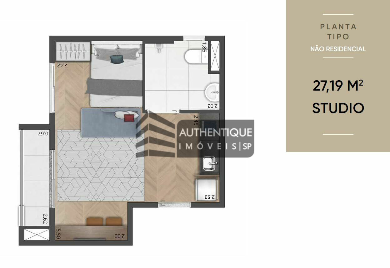 Apartamento à venda com 1 quarto, 27m² - Foto 30