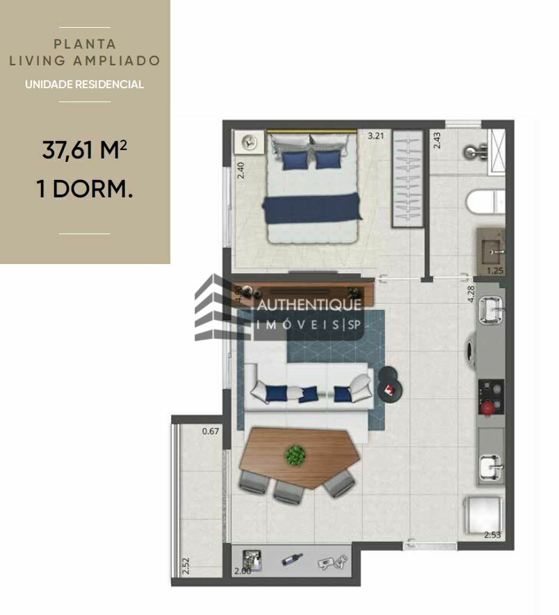 Apartamento à venda com 1 quarto, 27m² - Foto 27