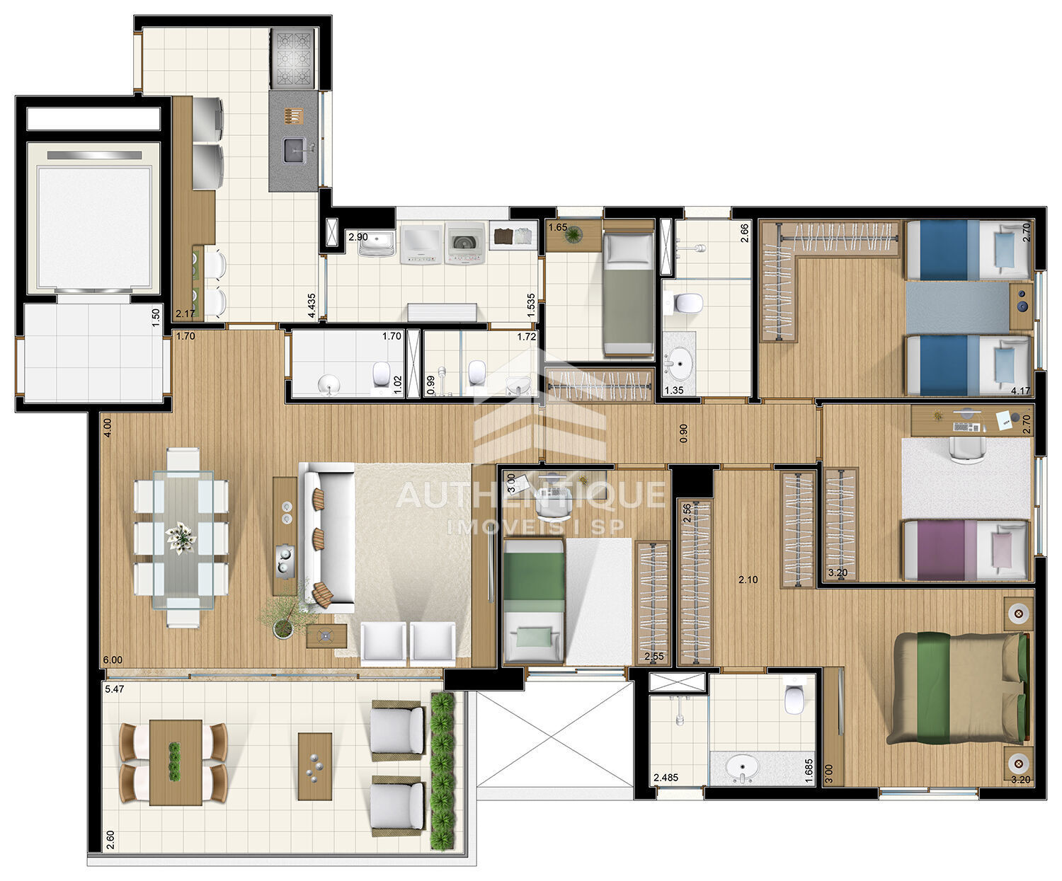 Apartamento, 4 quartos, 134 m² - Foto 28