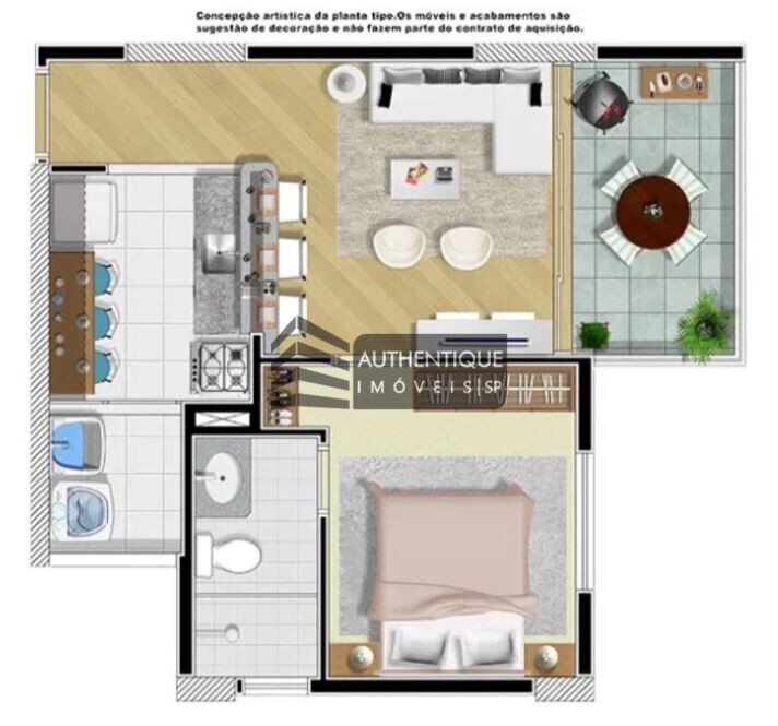 Apartamento à venda com 1 quarto, 41m² - Foto 20