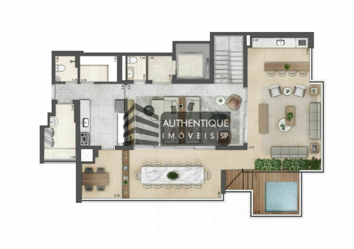 Apartamento à venda com 3 quartos, 131m² - Foto 36