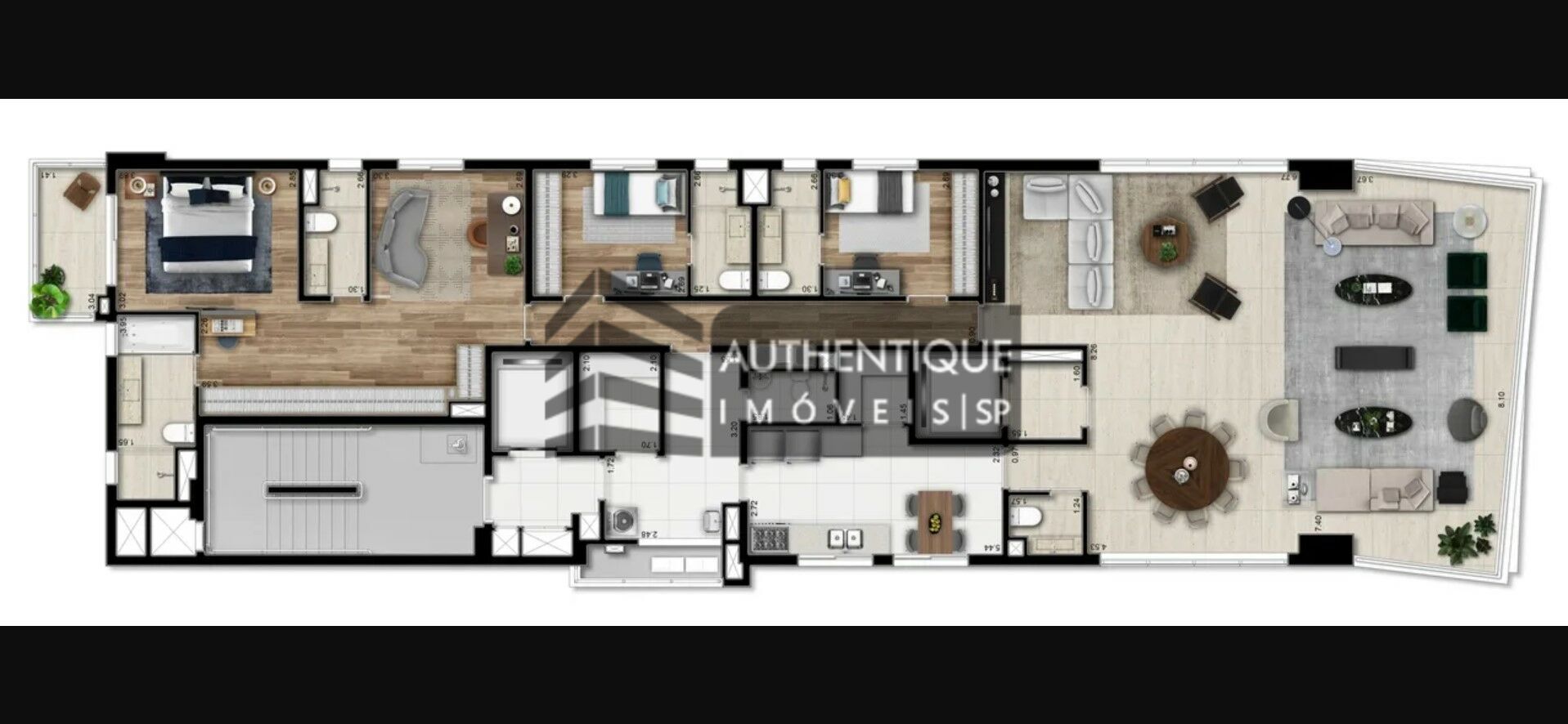 Apartamento à venda com 4 quartos, 246m² - Foto 10