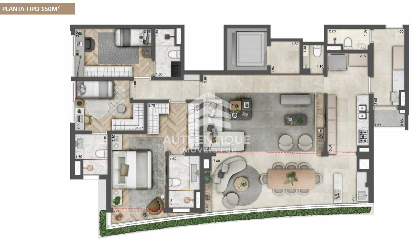 Apartamento, 3 quartos, 150 m² - Foto 18