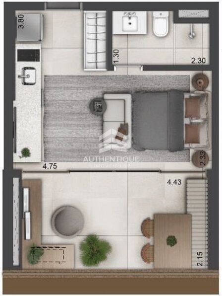 Apartamento, 2 quartos, 169 m² - Foto 9