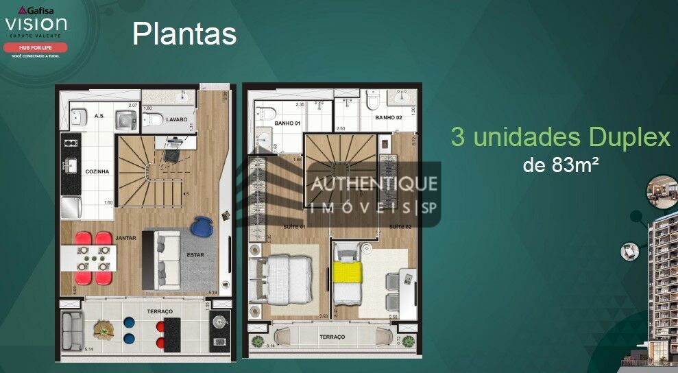 Apartamento à venda com 3 quartos, 71m² - Foto 46