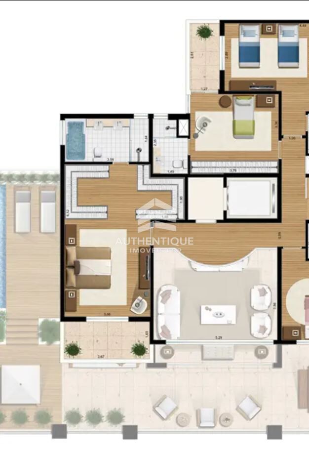 Apartamento, 4 quartos, 245 m² - Foto 27