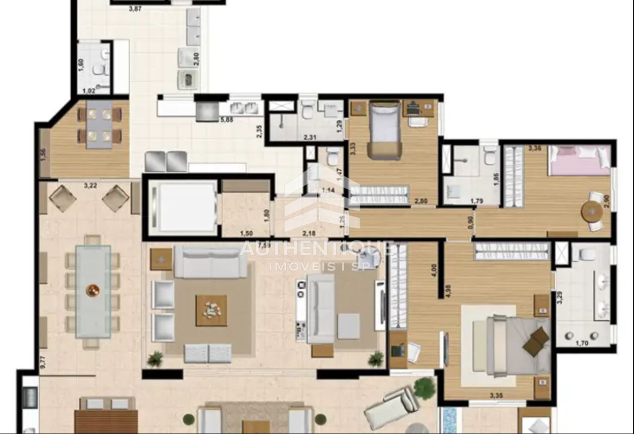 Apartamento, 4 quartos, 245 m² - Foto 26