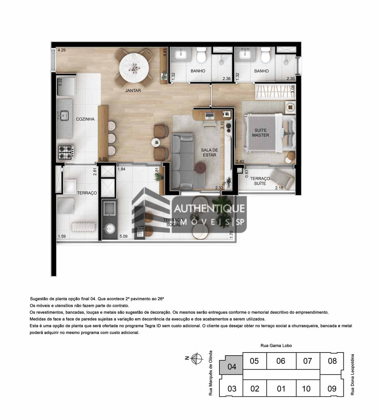 Apartamento à venda com 2 quartos, 65m² - Foto 25