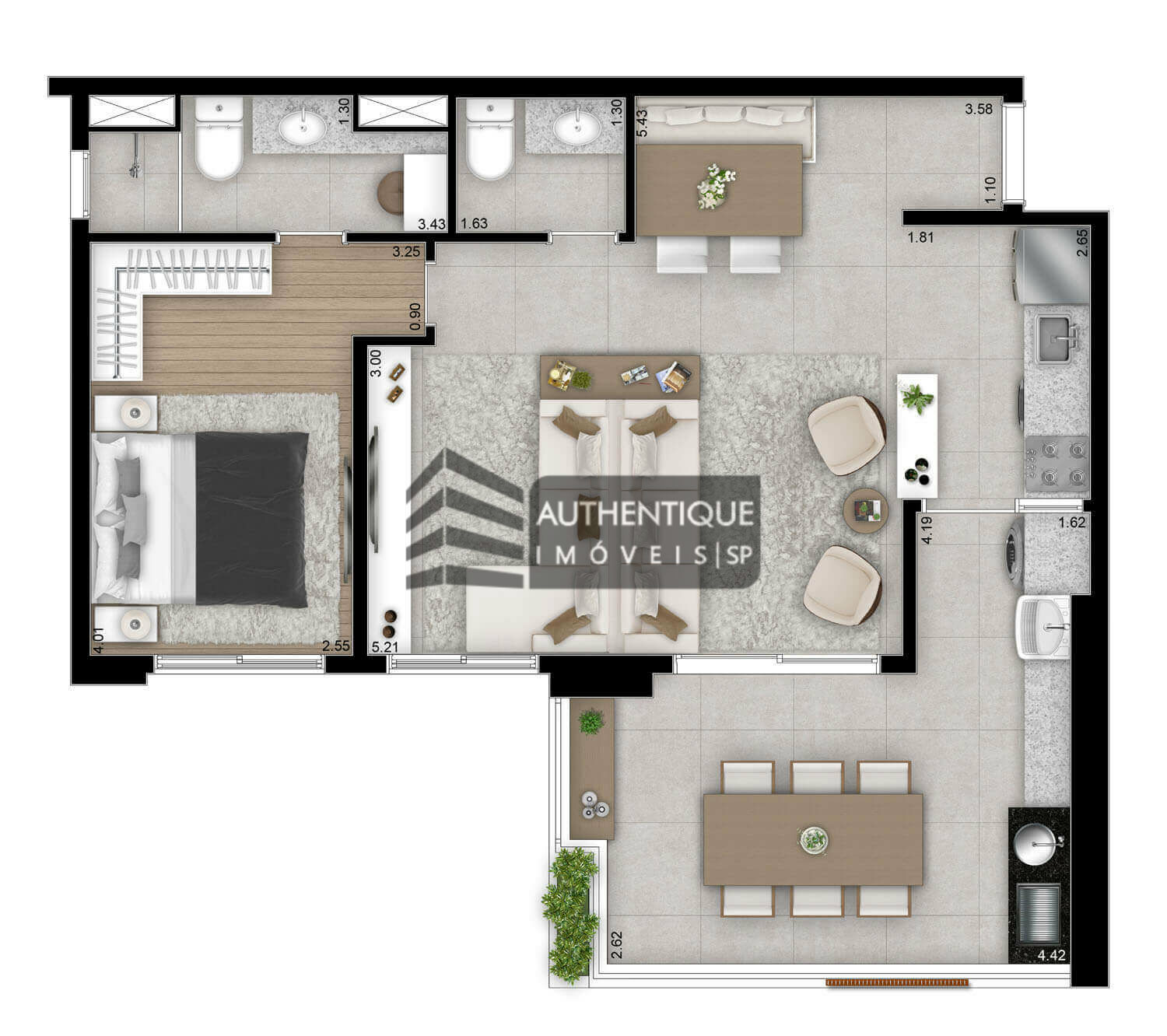 Apartamento à venda com 2 quartos, 75m² - Foto 38