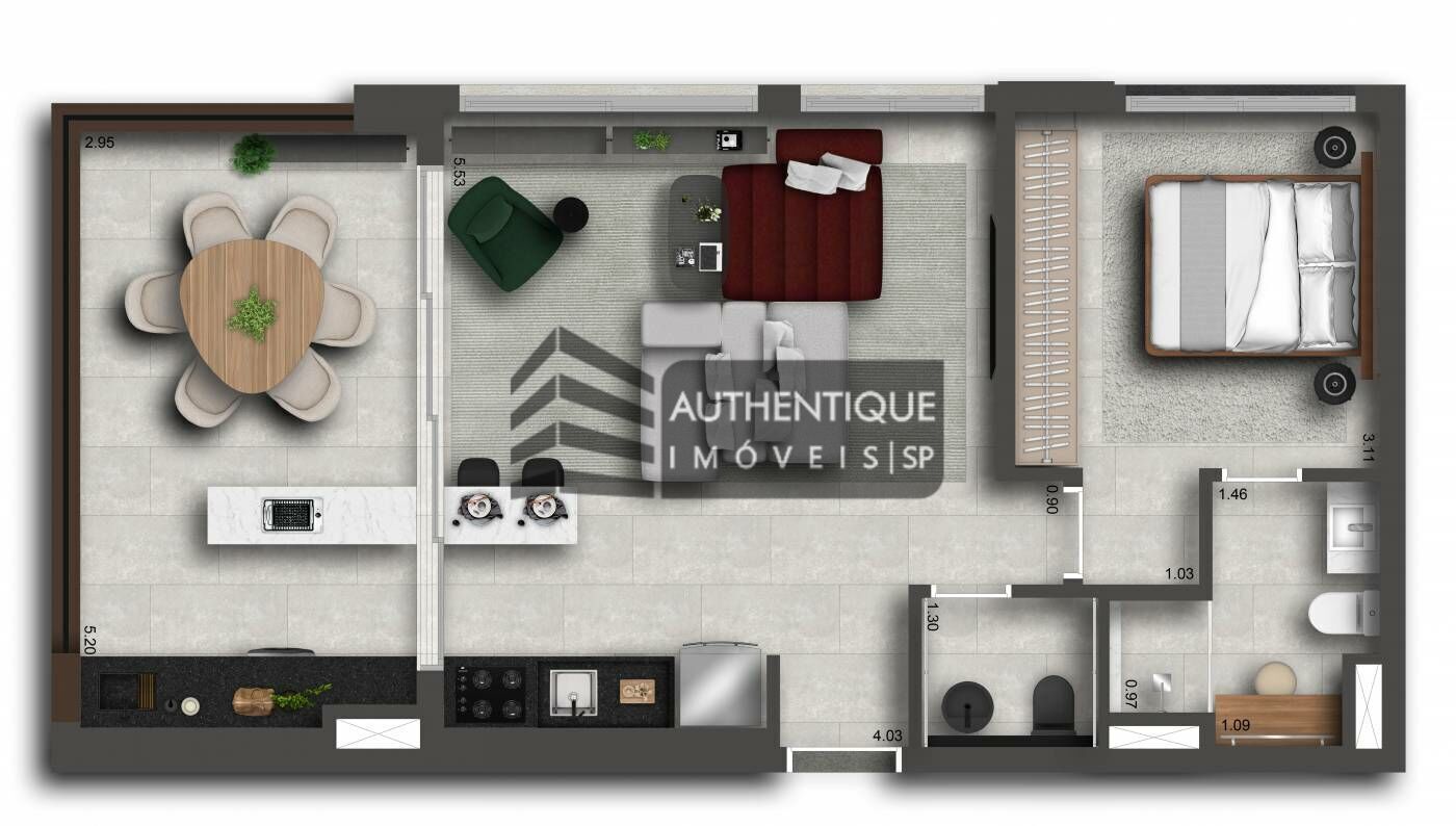 Sala-Conjunto, 28 m² - Foto 24